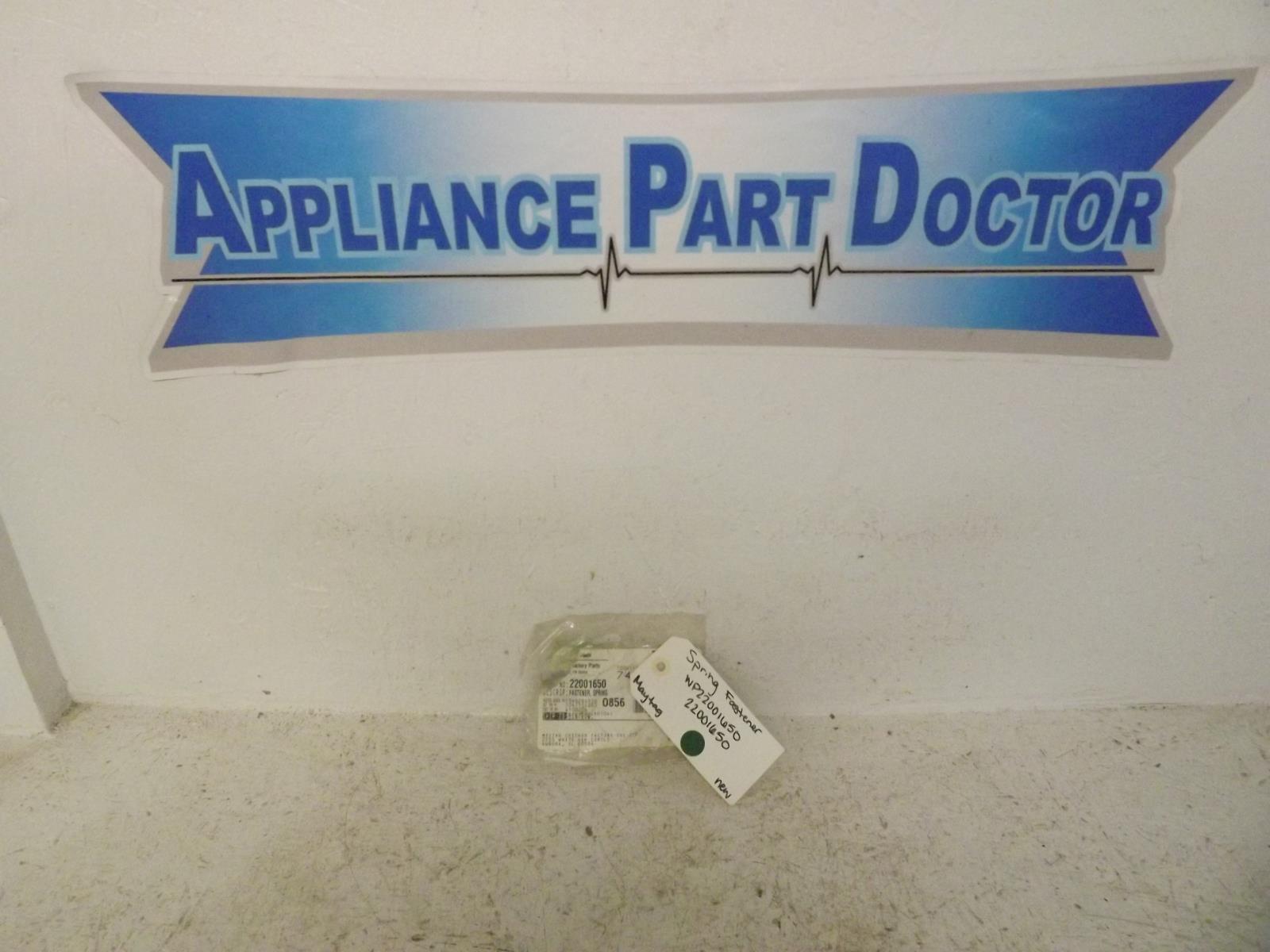 Maytag Dryer WP22001650 2201650 Spring Fastener New Maytag Dryer WP22001650 2201650 Spring Fastener New